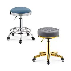 Barber Supplier Salon Beauty Chair Furniture Accessories Salon Stool Good Quality Removable Chair Hair Salon Equipment 1 Piece