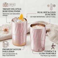 Botella Isotérmica 500ml, 12h Caliente, 24h Frío, Sin Sabor Metálico, Aprobada por la FDA, Personalizable, Entrega Rápida, Novedad 2026