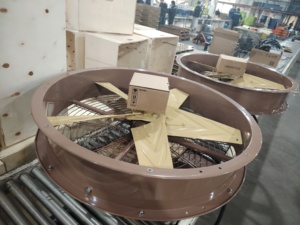 Ventilador de Pared Oscilante con Imán Permanente de 600 mm, 900 mm, 1000 mm, 1070 mm, con Protección IP66, Alcance de 20 m, Motor de 0.75 KW - Product Image 2