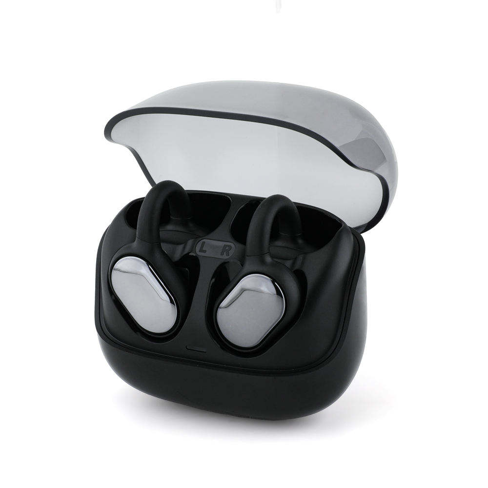 ORANGLES Low-Latency Gaming Open-Ear Earbuds | Quick-Connect Bluetooth, Stereo Sound, Clip-On Design for Gaming & Entertainment (2025) - angled perspective - presenting advantages - Image 4 of 6 | fits any environment | Purchase Low-Latency Gaming Open-Ear Earbuds | Quick-Connect Bluetooth, Stereo Sound, Clip-On Design for Gaming & Entertainment (2025) Michigan | Free Shipping ORANGLES