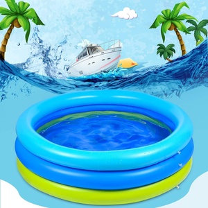<span class=keywords><strong>Piscina</strong></span> Inflable para Niños, <span class=keywords><strong>Piscina</strong></span> Inflable de 3 Anillos <span class=keywords><strong>Azul</strong></span>, Perfecta para Bebés - Product Image 1