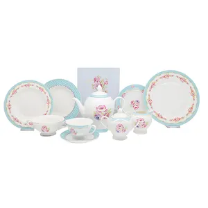 Drinkware Keramische Theepot Set Bone China Koffie Water Kop En Schotel Porselein Afternoon Tea Cup Schotel Set