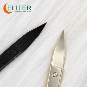 Tijeras multifuncionales Eliter de acero inoxidable dorado de fábrica al por mayor, tijeras para manicura, tijeras para uñas, cutícula - Product Image 4