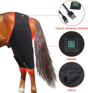 Nuovo rosso + luce infrarossa di terapia equina tappeti 660nm 850nm equino Infra terapia luce rossa Poll Cap e collo per cavallo corpo intero - Product Image 3