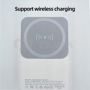 Sạc dự phòng TLIDA Type C sạc nhanh 10000mah, pin Li-Polymer cao cấp, sạc không dây, bán buôn trực tiếp từ nhà máy - Product Image 4