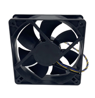 Ventilateur axial à double roulement à billes en cuivre, 110V/220V, haute vitesse, 45CFM, 4 broches, 25dBA, pour boîtier d'ordinateur