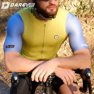 Darevie เสื้อเจอร์ซีย์ปั่นจักรยานสำหรับผู้ชายเสื้อเจอร์ซีย์ปั่นจักรยานรัดรูปตัดเข้ารูปสำหรับแข่งปั่นจักรยาน - Product Image 5