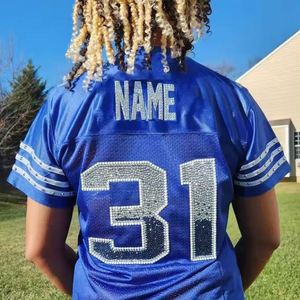 Maillot de football américain respirant et à séchage rapide de haute qualité pour hommes, fabriqué par un fabricant de vêtements de sport - Product Image 1