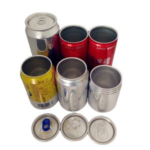 Acheter Fabrication 500ml 1 Litre Aluminium Café Boisson <span class=keywords><strong>Vide</strong></span> Impression Emballage Rond Métal Pop Can Prix avec Impression - Product Image 5