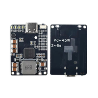 Module de charge et de décharge de batterie au lithium ZYSY Type-C 45W 2S-6S, chargeur Li-ion/LiFePO4, outil de banque d'alimentation