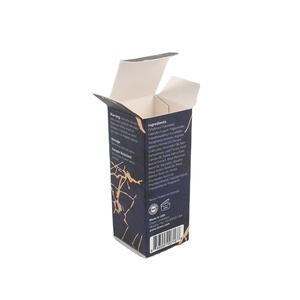 Boîte en papier noir mat, impression personnalisée, bon marché, pièces - Product Image 3