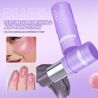 Stick de blush changeant de couleur à marque privée, soyeux, waterproof, haute pigmentation, longue tenue, formule non collante, format voyage, maquillage pour le visage