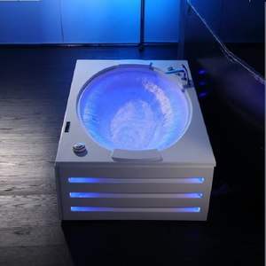 Design Freistehende Big Air Jet Bubble 2 Personen Funktionelle Acryl Hydro Spa <span class=keywords><strong>Massage</strong></span> Glas Whirlpool Badewanne - Product Image 6