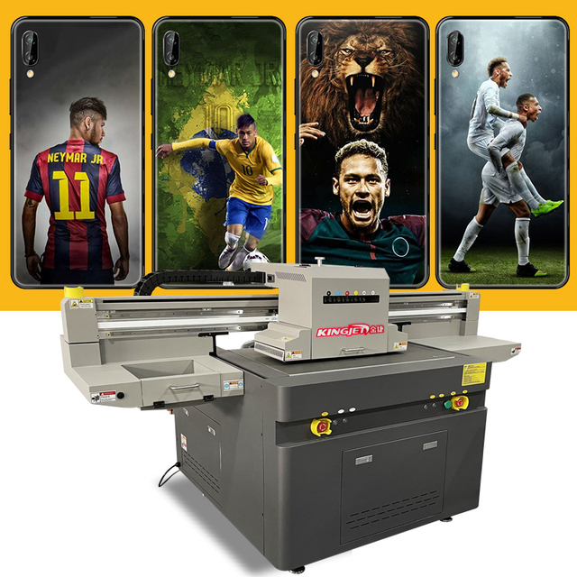 Kingjet Wild Format UV Printing Machine Flat Bed Uv Printer Led Uv Printer