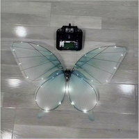 Drone papillon LED intelligent, spectacle programmable pour scène de mariage et décoration d'événements, vente en gros