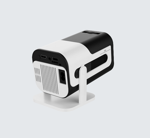 Mini projecteur portable avec support réglable, projecteur vidéo HD natif 1280×720P, projecteur de cinéma maison - Product Image 3