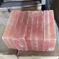Briques de sel rose de l'Himalaya briques réfractaires dalles de sel résistant aux acides de Hebei Chine pour la construction de conception moderne et les salles de thérapie