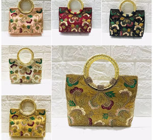 2022 Hot Selling Ethnic Bridal Hand Bag Indian Crafted Design <b>for</b> <b>Wedding</b> Parties Fashionable Style-<b>for</b> Wholesale Sale - Product Image 4