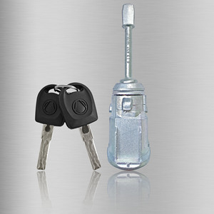 กระบอกล็อคเบาะรถยนต์ Volkswagen รุ่น DZ085M3 พร้อมกุญแจ 2 ดอก ผลิตจากโลหะผสมสังกะสี อะไหล่แท้หมายเลข OE 6L3837167B - Product Image 1