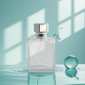 Bouteille de parfum en verre brun vide de 30 ml, 50 ml, 100 ml avec étiquettes personnalisées <span class=keywords><strong>ONO</strong></span>, arôme brumeux pour boissons, 15 g, bouchon en liège, cosmétique ODM/OEM, jardin d'arômes - Product Image 1