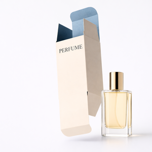 Eco Recycled <b>Paper</b> Custom Perfume Box Folding Carton with <b>Gloss</b> UV Finish for Retail Fragrance Packaging - Product Image 2