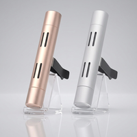 Diffuseur de parfum pour voiture en alliage d'aluminium, désodorisant portable pour voiture, élimination des odeurs, aromathérapie pour sortie d'air conditionné automobile