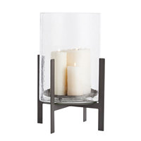 Vente en gros Offre Spéciale 2023 Bougeoirs pilier en verre pour la maison en métal au design simple pour la fête de mariage