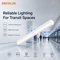 Barre lumineuse LED CCT sélectionnable, luminaire linéaire multicolore pour stockage flexible et sélection de projets commerciaux
