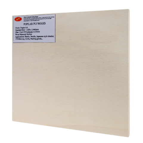 Vietnam Factory Made Poplar Plywood E0 Standard Top Choice Reusable Phenolic Coating 6-8 Times Thickness Formaldehyde Emission