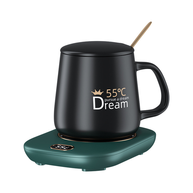 USB Coffee Mug Warmer 3 Temperature Settings Beverage Cup Warmer for Cocoa Tea Water Milk for Home Office Desk Use Heating Plate