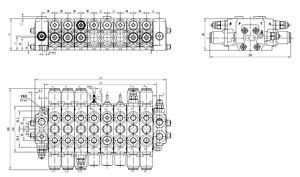 Katup Kontrol Utama Ekskavator, Suku Cadang Ekskavator, Blok Katup Kontrol Hidrolik - Product Image 4