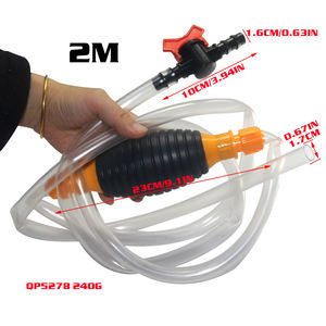 Pompe à carburant manuelle de 2m pour voiture, réservoir d'essence diesel, transfert d'huile, économiseur de carburant, pompe pour l'entretien de la voiture - Product Image 5