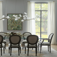 Nouveau lustre suspendu moderne à LED pour intérieur, maison, hôtel, escalier, décoratif, branches d'arbre, fleurs, art, avec contrôle de la luminosité