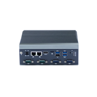 Mini PC Industrial Integrado, PC en Caja, Windows 11, Computadora Compacta Sin Ventilador con J3455, Compatible con Módulo UPS, LPDDR4 4GB 8GB