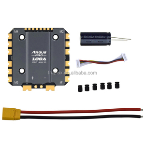ESC FPV UAV 100A 32 bits-8S pour Axisflying <span class=keywords><strong>ARGUS</strong></span> PRO 4-8S Dissipation thermique en aluminium Réponse <span class=keywords><strong>rapide</strong></span> de l'accélérateur 32 bits Pièces de drone DIY - Product Image 6