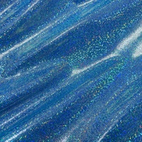 Lots de tissus élastiques à paillettes holographiques, points irisés, feuille métallique, polyamide, élasthanne pour maillots de bain, bikinis et vêtements de danse
