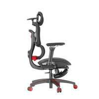 Nouvelle conception, appuie-tête 4D en maille, accoudoirs 5D/6D, siège coulissant, pliable, massage, chaise de bureau pivotante de haute qualité pour cadres, chaise de jeu