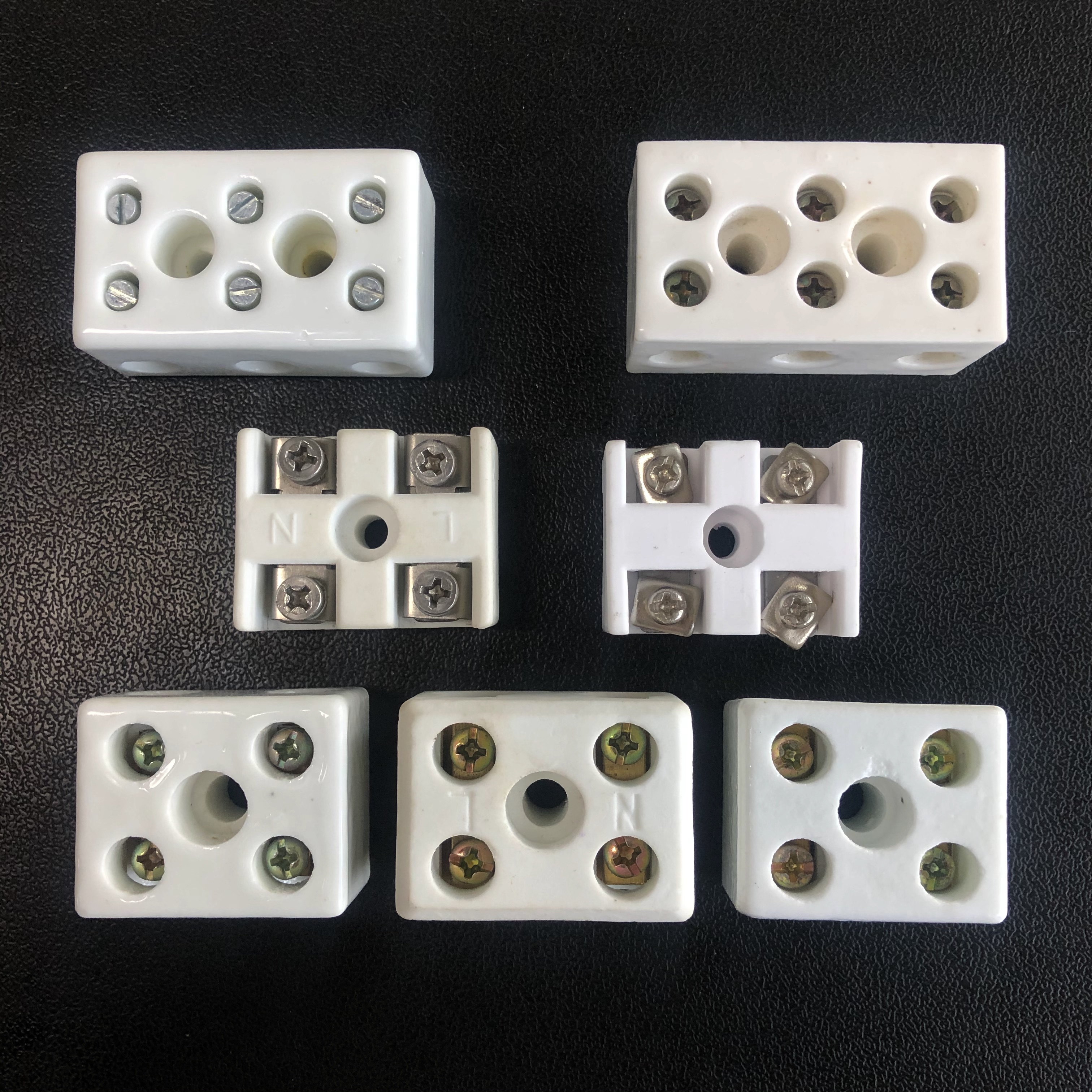 1-8 полюс, 5a, 10A, 15A, 20A, изоляционные керамические клеммные колодки из стеатита