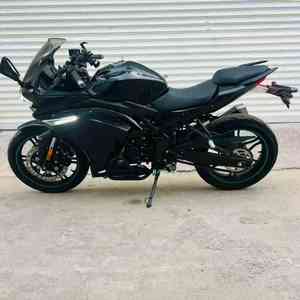 Hercules Stepless 300RR Negro Blanco Doble <span class=keywords><strong>Evil</strong></span>, Motocicleta Eléctrica con Refrigeración Líquida, Instrumento de Cristal Líquido, Freno ABS, Explosión de Potencia - Product Image 3