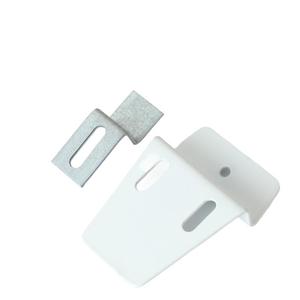 <b>White</b> Metal Z Shape Hanging <b>Bracket</b> For Bathroom Vanity Wall Cabinet Installation Heavy Duty Adjustable Support Hardware - Product Image 4