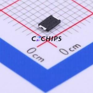 1TS015A-2100-0600-CT Tactile Switch SMD,3x2mm Switch Single Pole Single Throw Round Button 2.1N Vertical Mount - Product Image 2