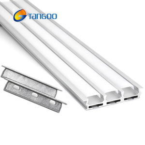 Superfície Montada Triple Row <span class=keywords><strong>Led</strong></span> Perfil De Extrusão De Alumínio Para Três Tiras De <span class=keywords><strong>LED</strong></span> - Product Image 4