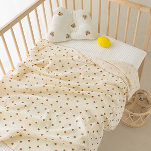 110*100cm bébé couverture pour garçons filles Double couche doux enfant en bas âge bébé nouveau-né couverture bébé Swaddle couverture - Product Image 2