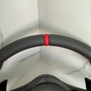 Volant de voiture en cuir pour <span class=keywords><strong>Mercedes</strong></span> Benz W164 W166 W177 W204 W205 W212 W222 C63 C43 E350D GLA GLC GLB, accessoires de voiture - Product Image 5