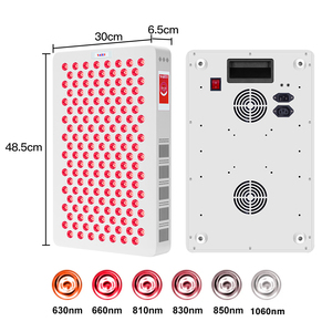 Lumière de thérapie LED à 8 longueurs d'onde sans scintillement beauté panneau de lumière rouge infrarouge pour les soins de la peau 830 810 850 1060 630 <span class=keywords><strong>660</strong></span> prise américaine - Product Image 4