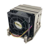Refroidisseur de processeur COOLSERVER LGA2011 2UR16, refroidissement par air silencieux, ventilateur à deux roulements à billes, 4 caloducs en cuivre et aluminium, boîtier d'ordinateur, TDP 150W