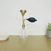 Flacon de parfum personnalisable avec souffleur à bulbe, diffuseur d'arômes haut de gamme pour échantillonnage professionnel