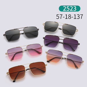 Lunettes de soleil pour femmes, protection UV400, montures surdimensionnées, monture dorée, verres en PC, protection solaire, sports de plein air, conduite, cyclisme - Product Image 3