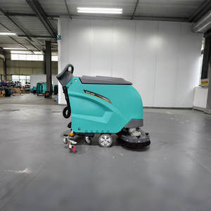 Machine à balayer les sols en marbre et en ardoise électrique 24V à double disque Nouveau dispositif de <span class=keywords><strong>nettoyage</strong></span> de type poussoir pour le polissage des carreaux - Product Image 5