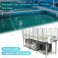 Incubateur d'œufs de tilapia en plastique PP de qualité alimentaire Cowater CW-FH-12, conçu pour une utilisation en pisciculture à haut taux de réussite